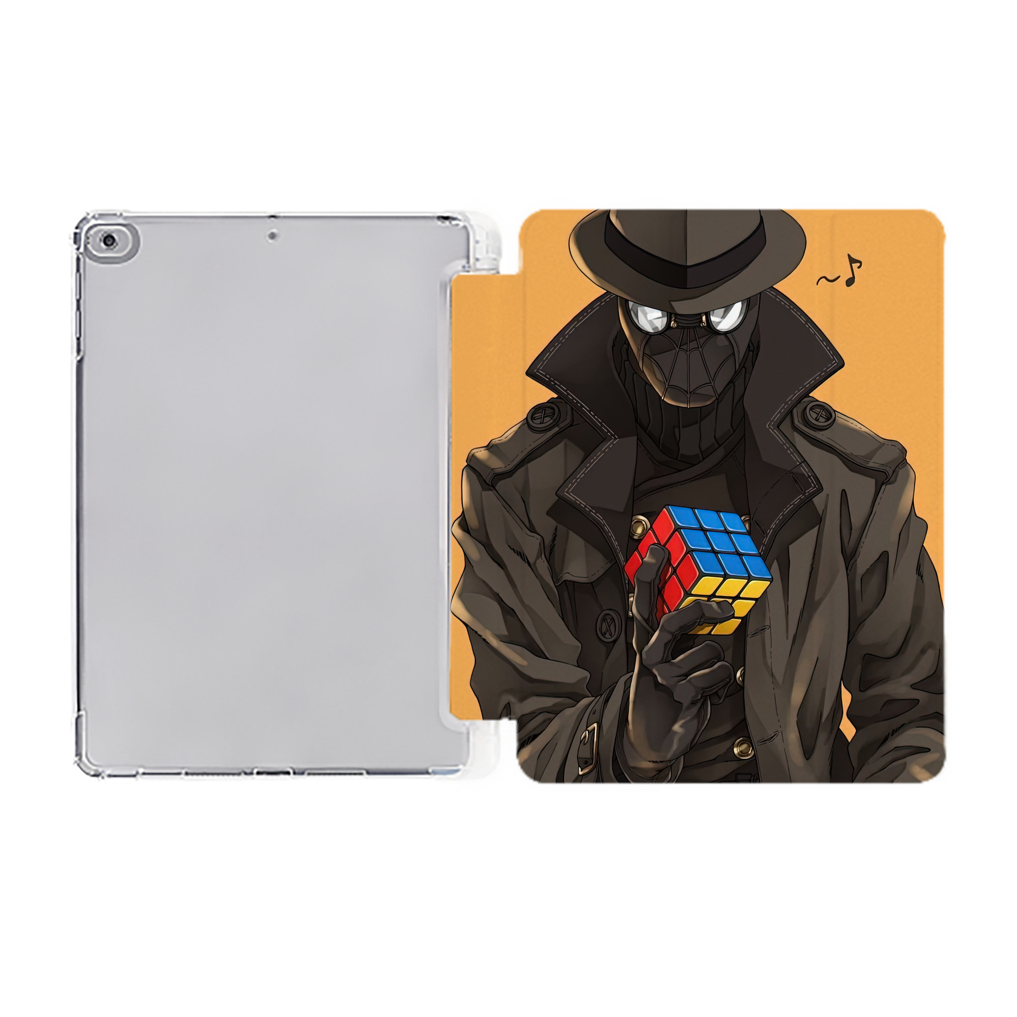 （画像用） Spider Man スパイダーマン IPad ケース ペン収納付き 三つ折りスタンド PUレザー×シリコン 対応機種9.5/10.5/10.9インチ